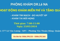 Hoạt động khám miễn phí và tặng quà tại phòng khám Dr. Lê Na