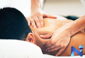 bấm huyệt điều trị cột sống