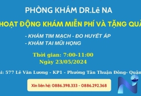 Hoạt động khám miễn phí và tặng quà tại phòng khám Dr. Lê Na